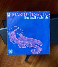 Mario Tessuto - Lisa dagli occhi blu - 1969 - Vinile 45 giri - CGD – N 9704