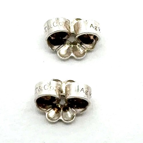 Tiffany & Co. Silver Earrings 925 Silver 1.8g (A1D031429) - Picture 5 of 9