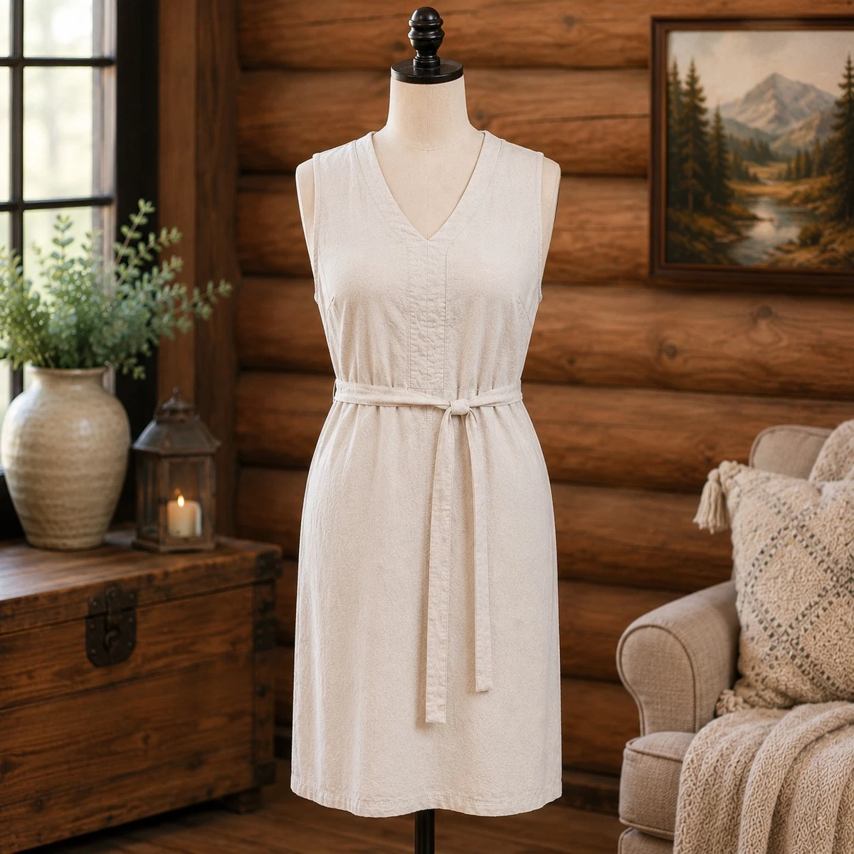 liz claiborne linen dress Liz Claiborne | Dresses | Liz Claiborne Aline Linen Cotton Dress