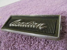 1969-1971 Pontiac Acadian Dash Emblem Script Used