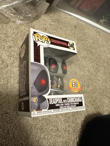 Funko Pop! Marvel: Deadpool With Chimichanga #349 7 Eleven Exclusive 711 - Picture 2 of 7