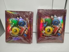 2007 Walt Disney World Photo Album w/Frame Red Shiny 49 Pages 196 4x6 Photos
