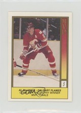 1989-90 O-Pee-Chee Album Stickers Al MacInnis #5 HOF 0a1