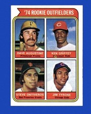 1974 Topps - Rookie Outfielders Ken Griffey Sr., Steve Ontiveros
