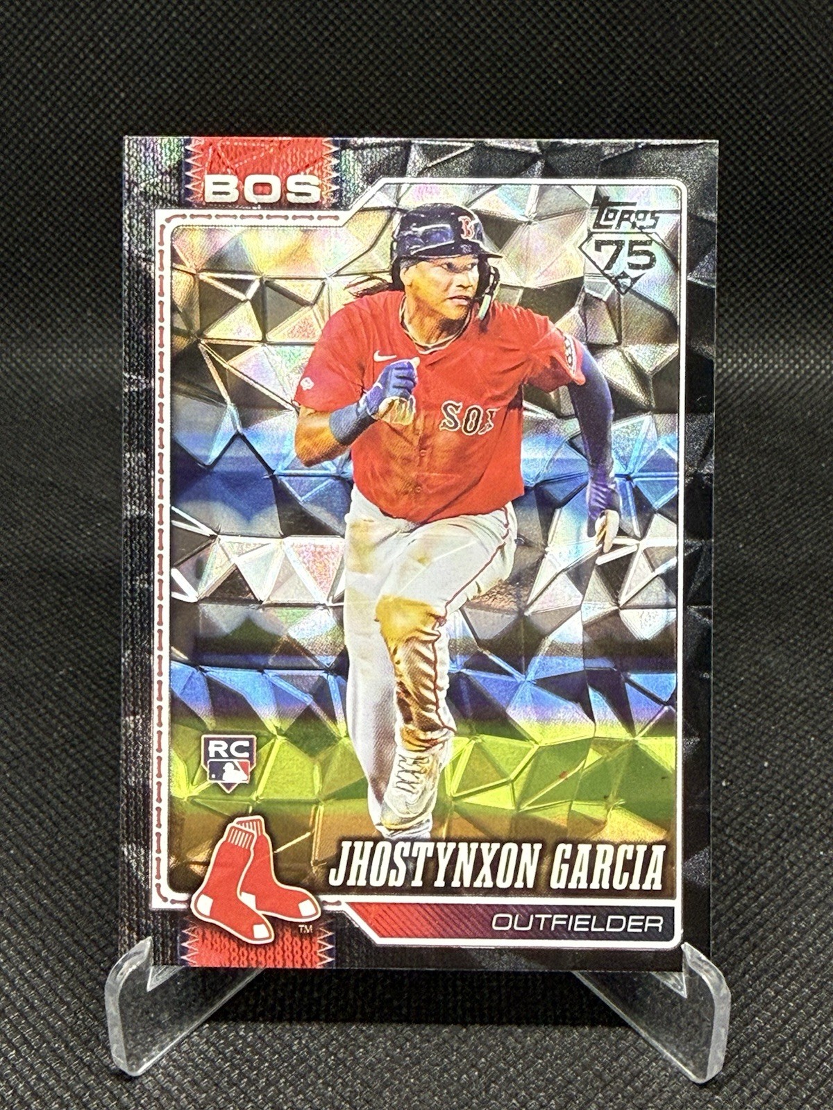 2026 TOPPS Series 1 Jhostynxon Garcia Black Diamante /10 RC #316 Red Sox🔥