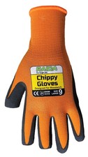 3 Pairs RAIDA Chippy Work Gloves - Carpenters Shop Fitters Workshop Size L