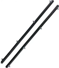 APDTY 156698 Door Window Outer Belt Rubber Weatherstrip Dew Wipe Sweep Seal Kit