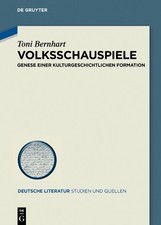 Toni Bernhart Volksschauspiele (Hardback)