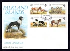 Falkland Islands - 1981 Farm Animals First Day Cover