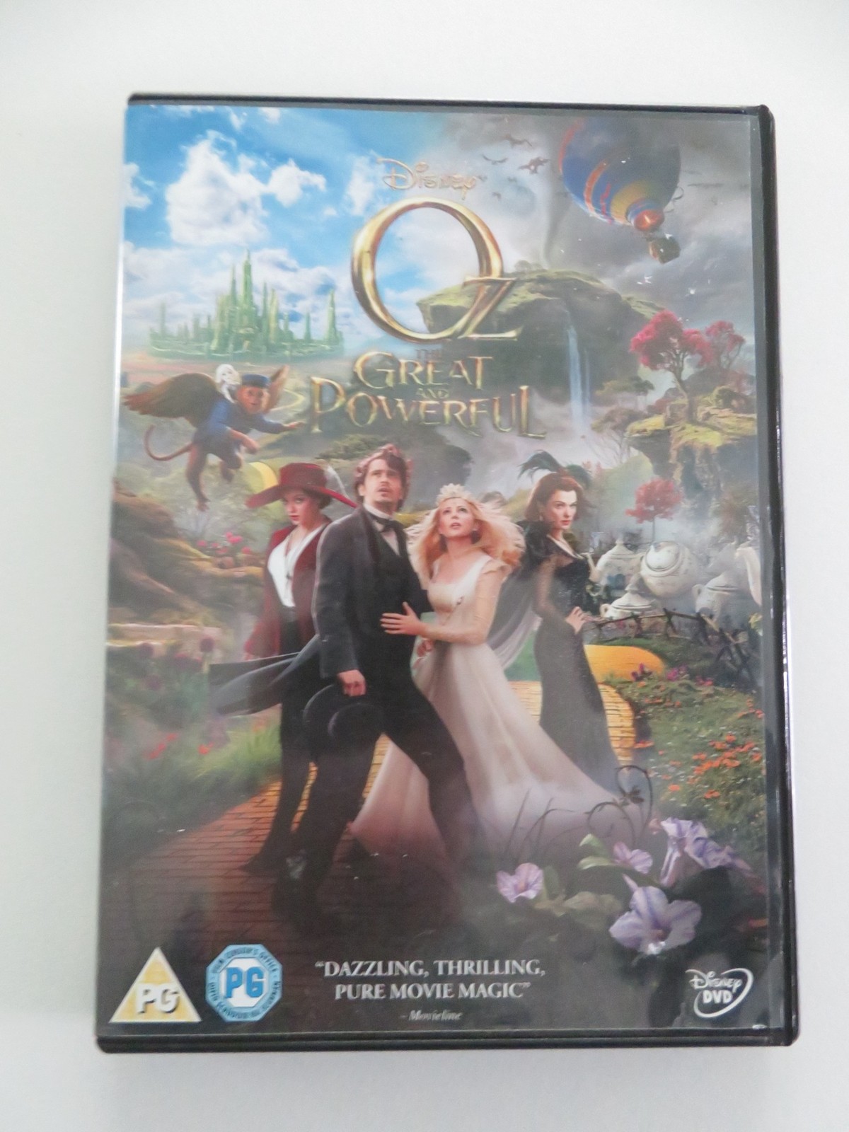 OZ THE GREAT AND POWERFUL (DVD) DISNEY JAMES FRANCO MILA KUNIS 2013 REGION 2