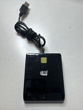 Adesso SCR100 2.5 in. x 3.3 in. x 0.38 in. USB Smart Card Reader Used