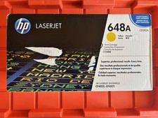 New Genuine HP 648A CE262A Yellow Toner Cartridge For LaserJet Enterprise