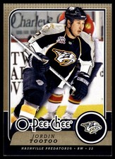2008-09 O-Pee-Chee #344 Jordin Tootoo Nashville Predators Hockey Card