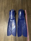 Aqualung V-Tek SCUBA Dive Snorkel SPLIT-Fins 25 inch M/L, BLUE NEW condition — photo 9