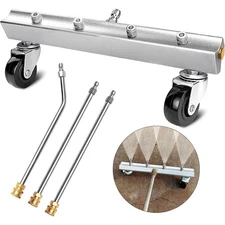 Pressure Power Washer Undercarriage Under Car Wash Surface Cleaner Water Broom