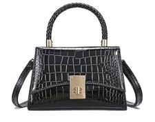 Women Small Crossbody Bags Shoulder Bag Classic Satchel Handbags 1 Black