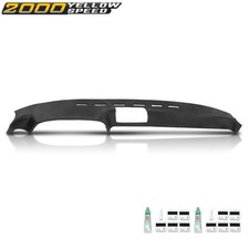 Dash Cover Overlay Black 20-924-blk Fit For 1977-1988 Porsche 944 924 Dashboard