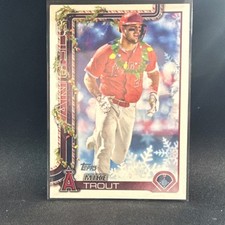 Topps 2023 Holiday Mike Trout H50 Los Angeles Angels MLB Baseball Insert Card