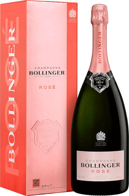 (141,38 /l) Bollinger Rosé Brut Champagner in GP 12% 1,5l Magnum Flasche