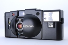 Tested Working Olympus XA2 A11 Black 35mm Point Shoot Film Camera From Japan
