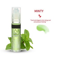 1 pieza de aceite labial espejo transparente sabor fruta reparación sequedad rollo en aceite labial