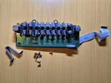 Yamaha PSR 1000 Tastiera Sotto LCD Selezione Menu Pulsanti + Scheda Operativa 