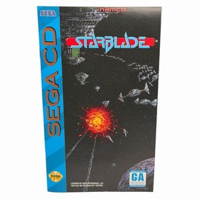 Starblade (Sega CD, 1994) Authentic CIB Complete w/ Manual + Reg Card Tested