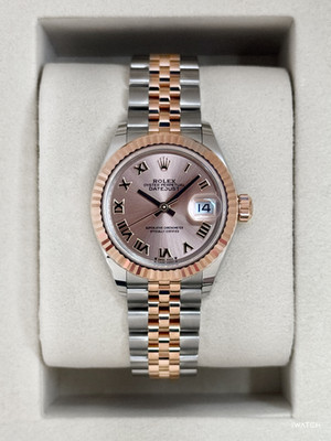 NEW 2026 Rolex Lady Datejust 28mm 279171 Two-Tone Jubilee Pink Dial