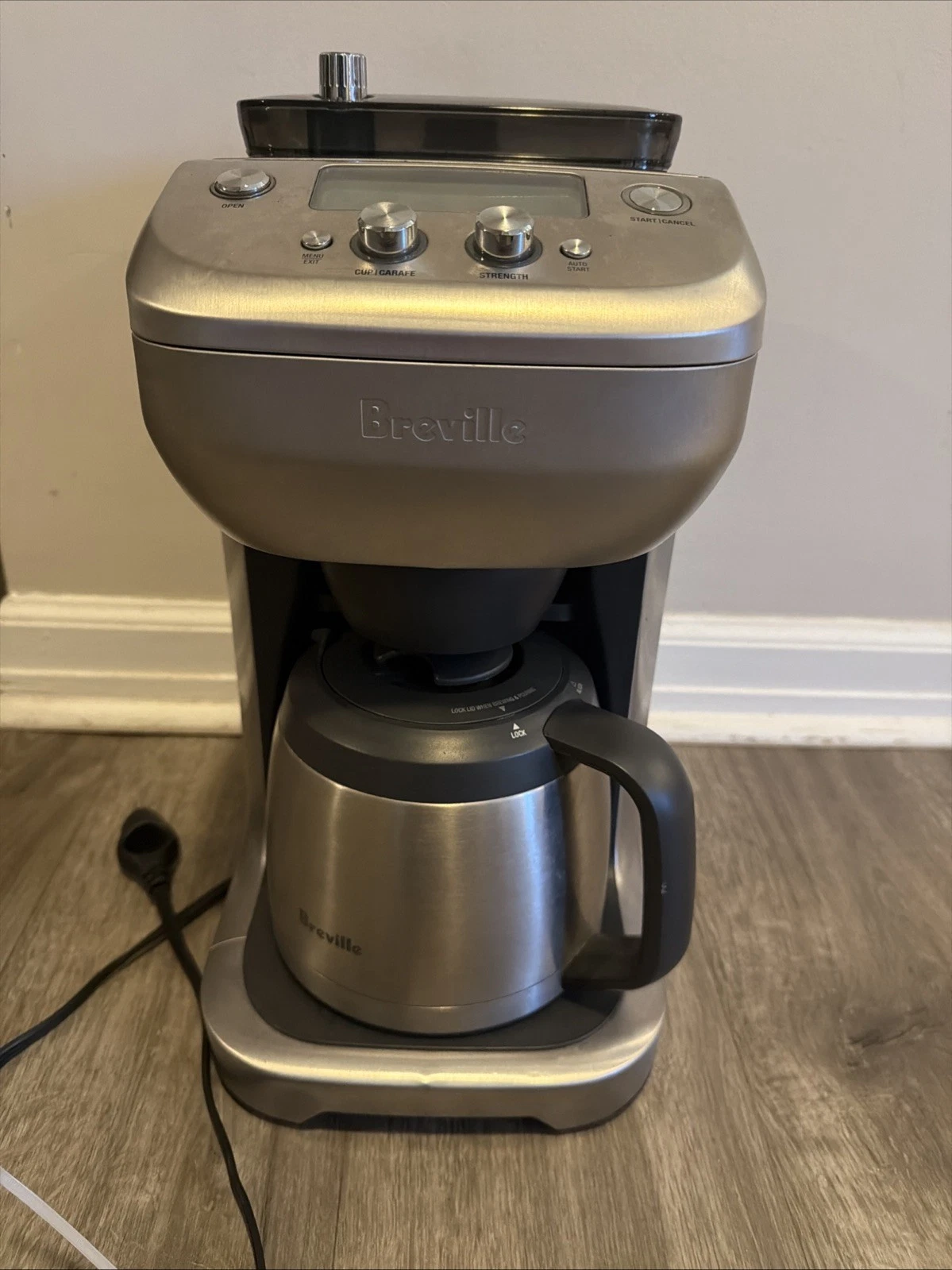 Breville Grind Control 12-Cup Stainless Steel Coffee Maker - BDC650BSS Works