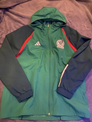 Adidas Mexico Tiro 23 All-Weather Jacket   XL   Vivid Green   HF1379   NWOT