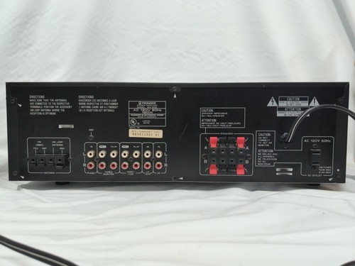 Vintage Pioneer SX-205 Stereo 2 channel Receiver 190 Watts For Parts - Picture 5 of 5
