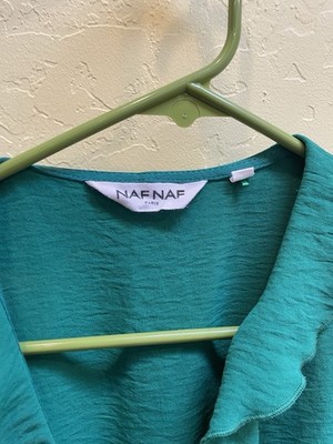Naf Naf Paris Green Wrap Midi Dress 38 Citron Vert 2023 | eBay Naf Naf Paris Green Wrap Midi Dress 38 Citron Vert 2023 | eBay