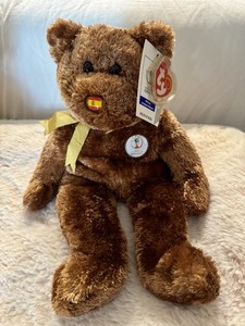TY Beanie BUDDY “Champion” 2002 FIFA World Cup  SPAIN  Nose Flag