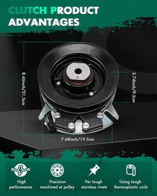 Elteric PTO Clutch For XTREME X0014 For EUROGARDEN 230-2042