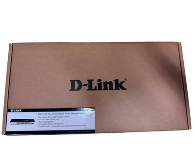 D-Link  Web Smart (DGS-1210-24) 24-Ports External Ethernet Switch