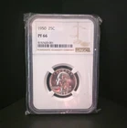 1950 Washington Quarter 25C Proof PF66 NGC Silver 0.900 Philadelphia KM#164