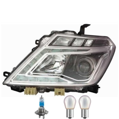 Scheinwerfer rechts inkl. Premium Lampen für Nissan Patrol VI Y62 mit LWR Motor