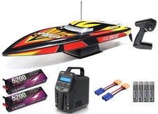 ProBoat Sonicwake V2 36 Brushless Nero RTR Motoscafo Elettrico SUPER COMBO 4S