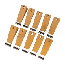 Bucket Teeth+ Flexpins For Bobcat Style Mini Excavator 10PK 6737326 6737325 US