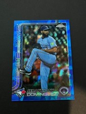 🔥Seranthony Dominguez 2025 Topps Chrome Update Sapphire #USC100 Blue Jays