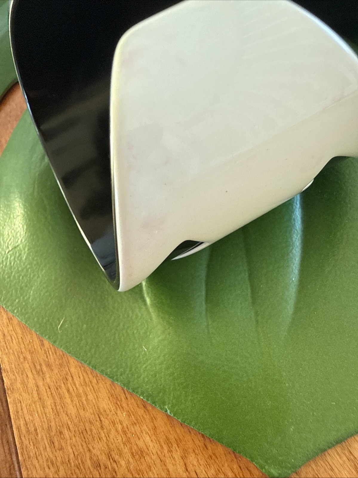 Authentic CHANEL CC Coco Mark Bangle Bracelet Pla… - image 11