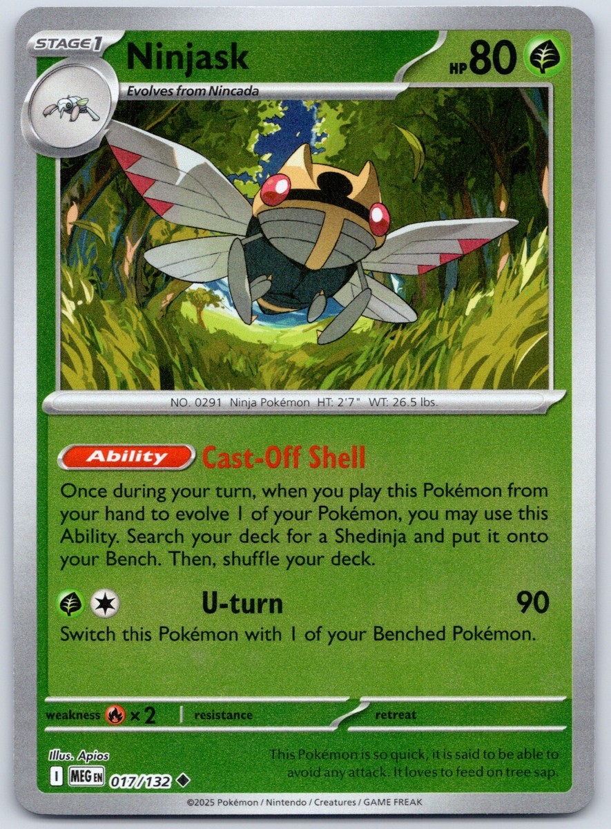 Pokémon Mega Evolution: Pick Your Card – Reverse Holo/Holo/ex - NM TCG