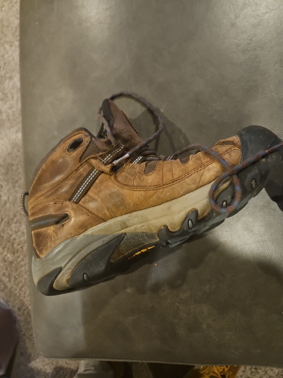 Stivali Keen Uomo 9US 42Eu Targhee II Escursionismo Impermeabili Pelle Marrone Keen Dry Mid