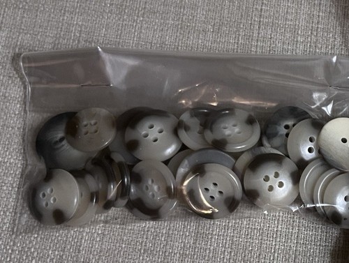 Huge 5 Lb Vintage Buttons Lot Celluloid Early Plastic Loop Shank MOP Vtg Variety - Picture 7 of 19