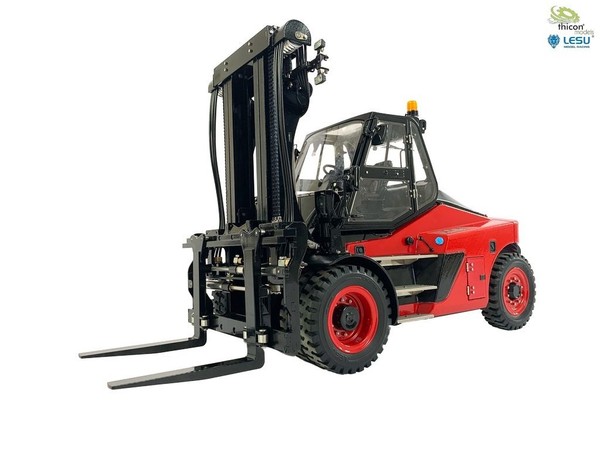 1:14 Gabelstapler Heavyduty Artr Gebaut U. Lackiert Ohne Rc Lesu / Thicon-Models-image