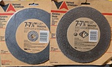 2- Vermont American 7-7 1/4" Masonry Saw Cutting Blade 28002 Made In USA FS