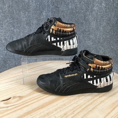 Reebok x Alicia Keys Freestyle Hi Sneaker Shoes Womens 10 Lace Up