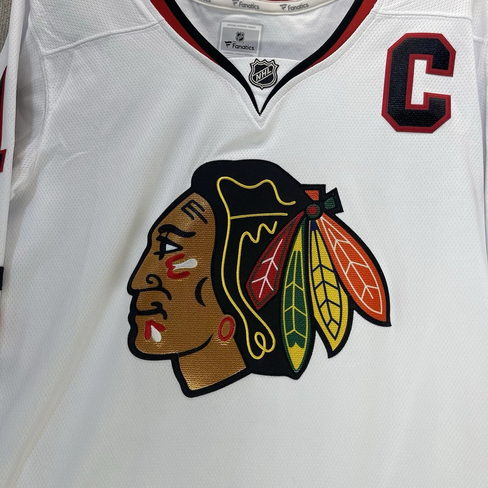 Fanatics Chicago Blackhawks Hockey Jonathan Toews #19 Jersey Womens Medium NWT - Image 3 of 4