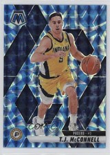 2024-25 Panini Mosaic Reactive Blue Mosaic Prizm TJ McConnell #129 11ng