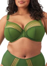 New Women's ELOMI EL8900 Jungle Matilda Plunge Underwire Bra Size 38L